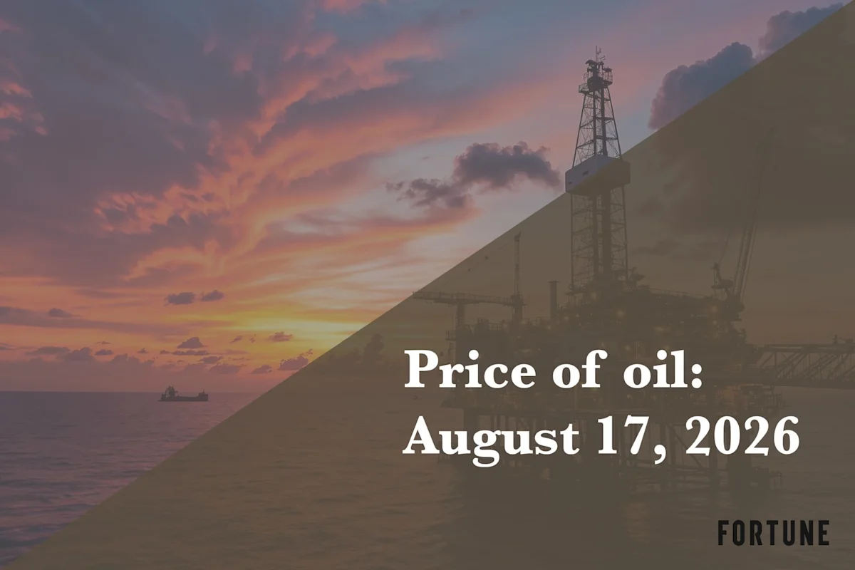 Oil Prices Reach $91.53 Per Barrel on August 17, 2026
